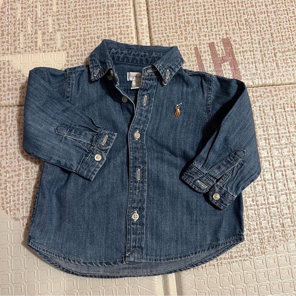 B1G1 🌟 Ralph Lauren Denim Kids Shirt